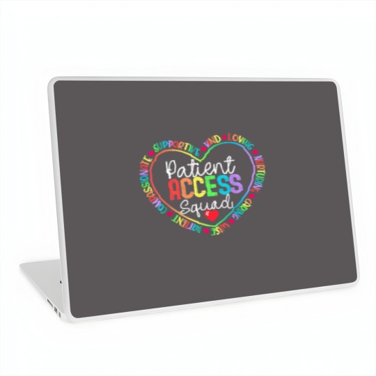 Discover Patient Access Squad Specialist Rainbow Appreciation Laptop Skins