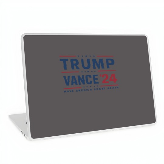 Discover Trump 2024 Laptop Skins featuring President Trump and JD Vance