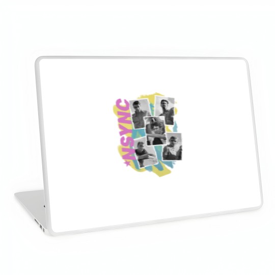 Discover Vintage NSYNC No Strings Attached Black Laptop Skins