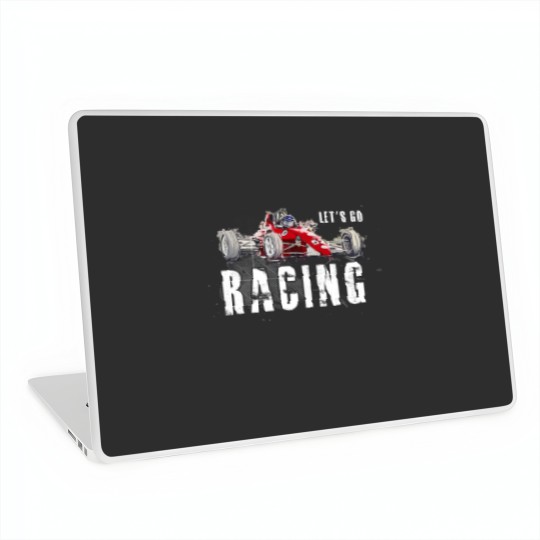 Discover Let's Go Racing - Racing Car - Laptop Skins