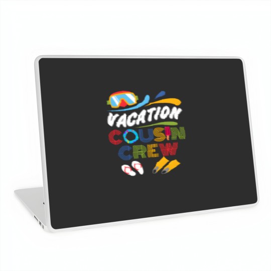 Discover Vacation Cousin Crew Summer Family Cousin Matching Laptop Skins