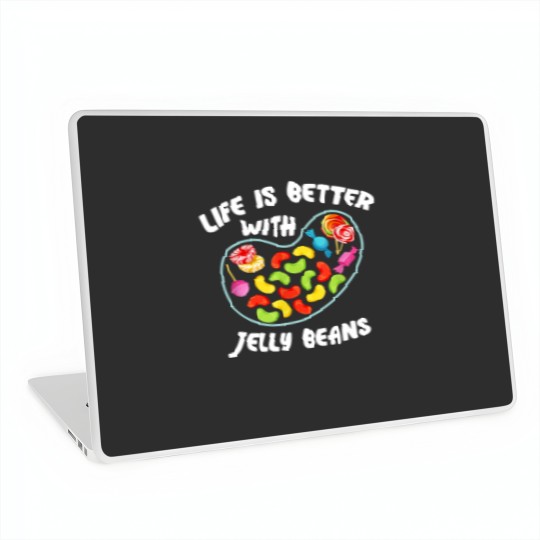 Discover Life Better Jelly Bean Candy Fruity Juicy Day Laptop Skins