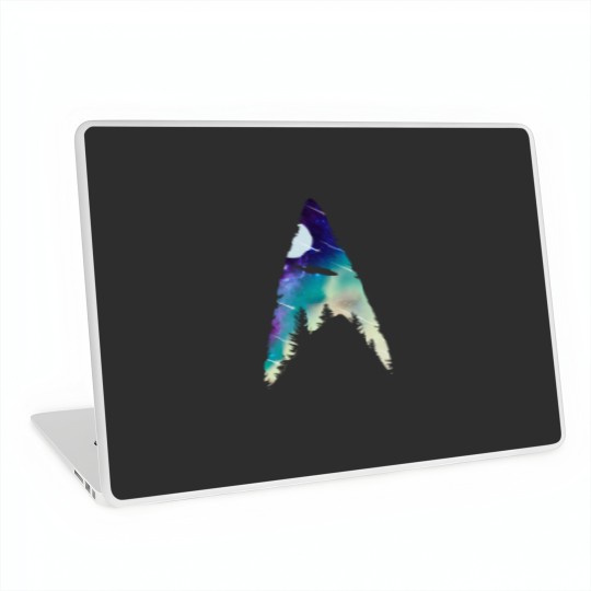 Discover The Next Generation Starfleet Galactic Insignia Laptop Skins