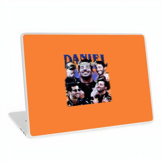 Discover Daniel Ricciardo Vintage Laptop Skins, Gift For Woman and Man Unisex Laptop Skins