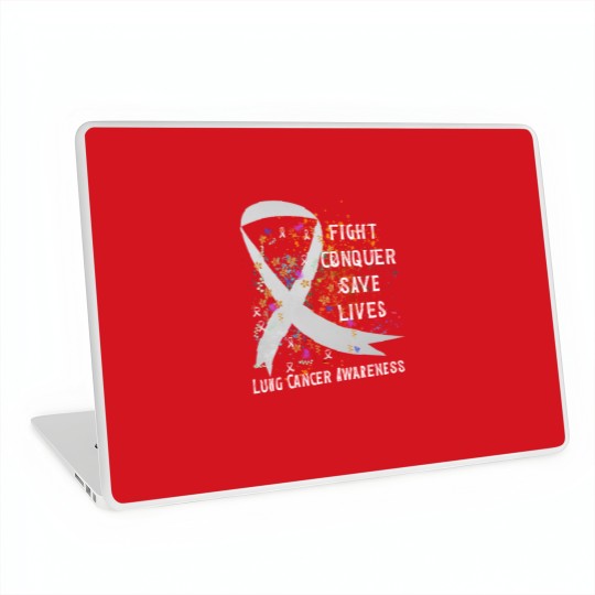 Discover Lung Cancer - Lung Cancer Awareness - Laptop Skins