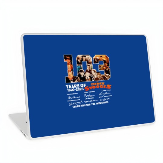 Discover 103 Years Of The Three Stooges Movie Laptop Skins, Thank You Laptop Skins