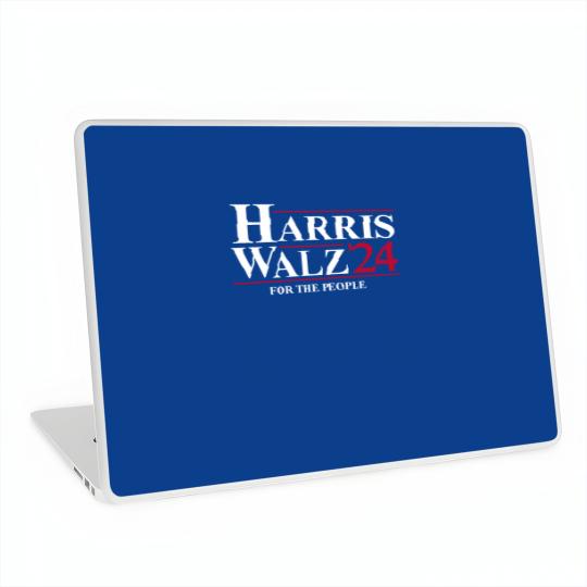 Discover Harris Walz Laptop Skins President Kamala Harris 2024 Laptop Skins