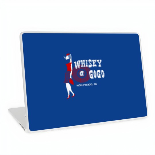 Discover Rare Whiskey A Go Go 80s Hollywood Calif ornia Rock and Roll Laptop Skins