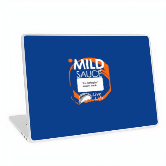 Discover Taco Sauce Mild Halloween Laptop Skins