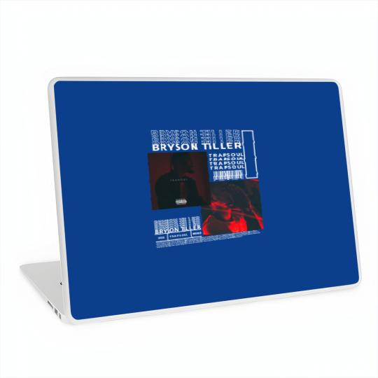 Discover Bryson Tiller Music Album Laptop Skins, Merch Vintage Trapsoul For Lovers Rapper Laptop Skins
