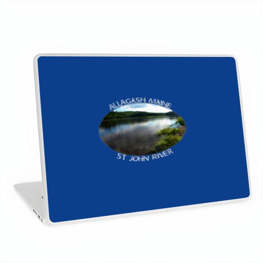 Discover Allagash Maine St John River Old Schoolhouse Roa Laptop Skins