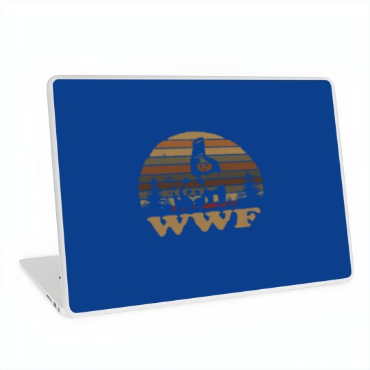 Discover VINTAGE - WWF Panda Jiu-Jitsu - Vintage - Laptop Skins