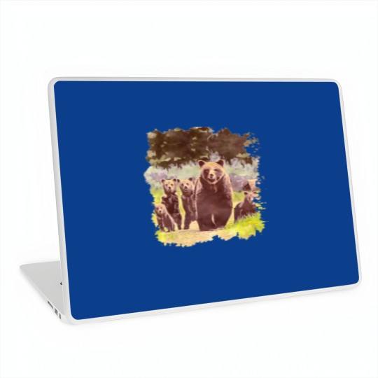 Discover Grizzly 399 And Quad Laptop Skins