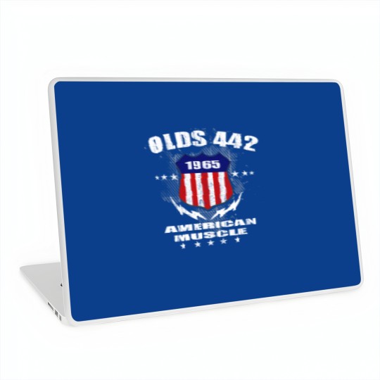 Discover 1965 Olds 442 American Muscle v3 Laptop Skins