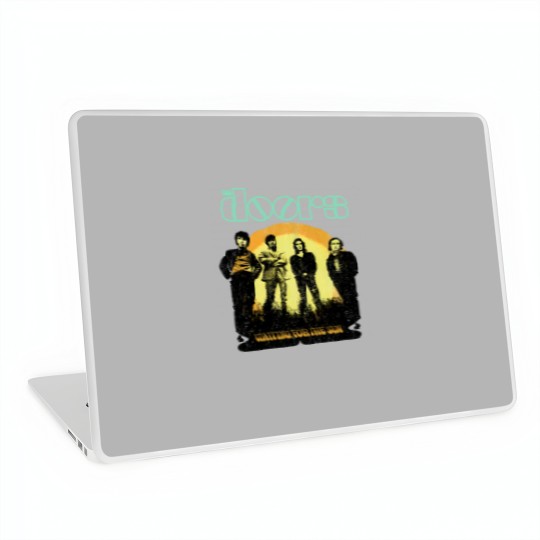 Discover The Doors Waiting for the Sun Jim Morrison Grey Licensed Laptop Skins Laptop Skins Men
