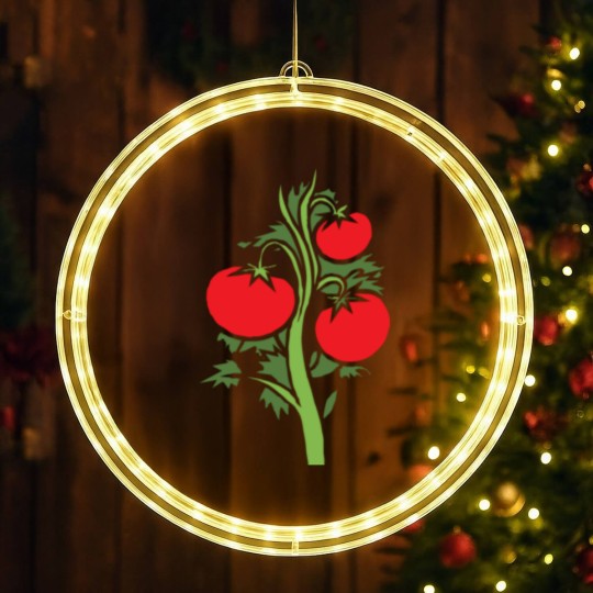Discover tomaten tomato tomatoes veggie gemuese vegetables3 LED Christmas Window Lights