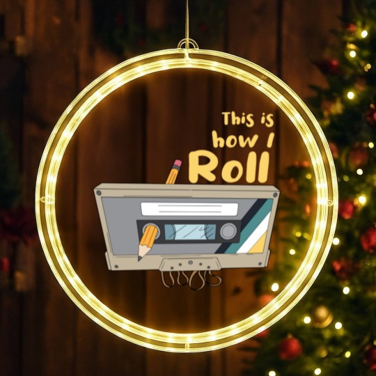 Discover Cassette Tape Classic 80s 90s - Cassette Tape - LED Christmas Window Lights