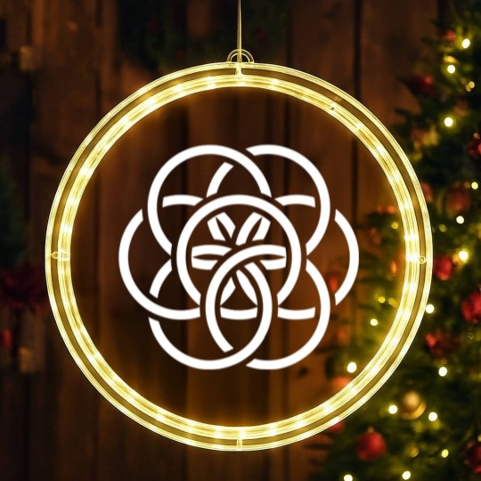 Discover The International Flag of Planet Earth LED Christmas Window Lights