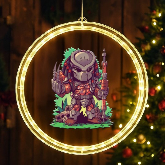 Discover The Little Predator LED Christmas Window Lights