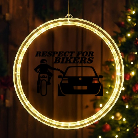 Discover Respect for bikers LED Christmas Window Lights