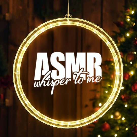 Discover ASMR Whisper To Me LED Christmas Window Lights