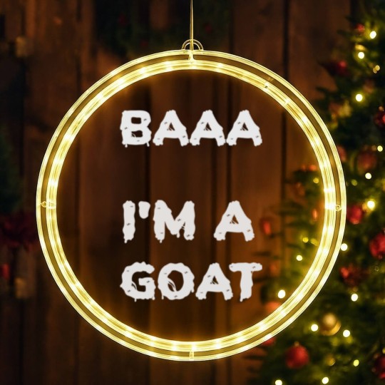 Discover Minimalist Costume Lazy Funny Party Decor Goat Sounds - Goat Costume Adult Baby Kids Decor - LED Christmas Window Lights