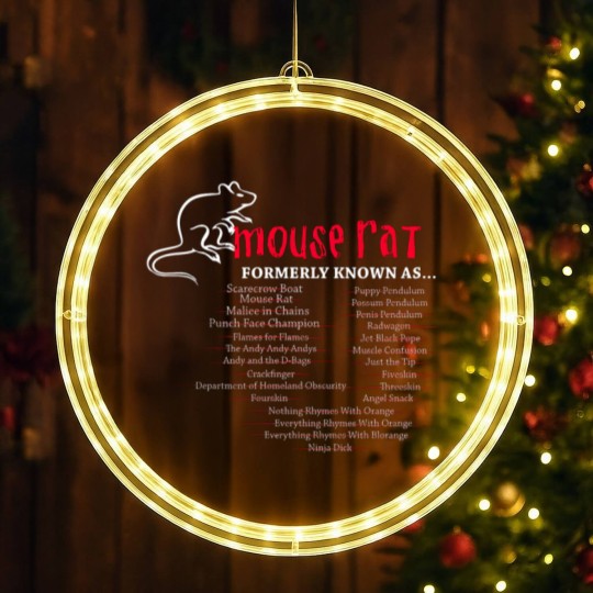 Discover Mouse - Mouse rat formerly known as crackfinger LED Christmas Window Lights
