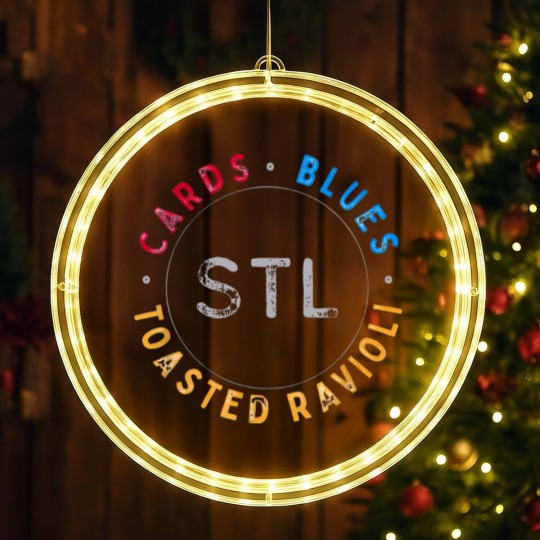 Discover Saint Louis Missouri Favorites LED Christmas Window Lights