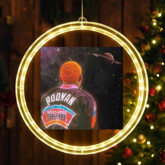Discover DENNIS RODMAN LED Christmas Window Lights