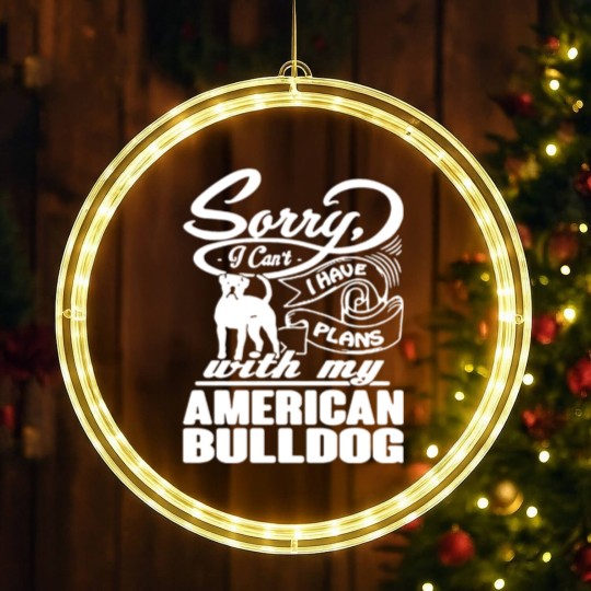 Discover American Bulldog LED Christmas Window Lights LED Christmas Window Lights