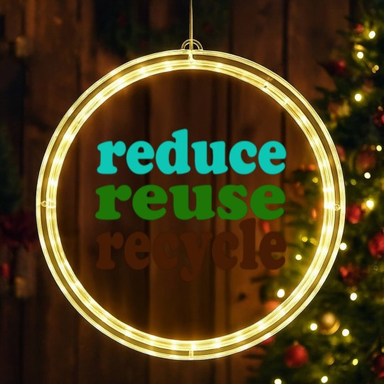 Discover Reduce Reuse Recycle LED Christmas Window Lights LED Christmas Window Lights