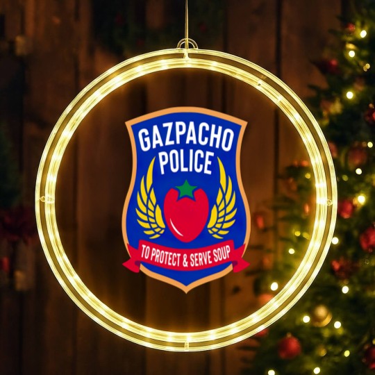 Discover gazpacho police LED Christmas Window Lights