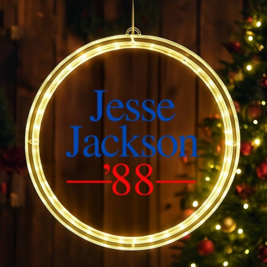 Discover Jesse Jackson 88 Presidential Campaign LED Christmas Window Lights