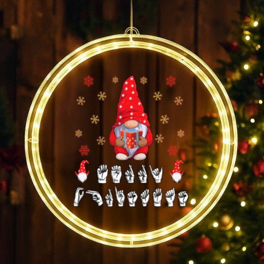 Discover Asl Merry Christmas American Sign Language LED Christmas Window Lights