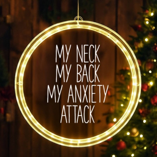 Discover My Neck My Back By Anxiety Attack LED Christmas Window Lights LED Christmas Window Lights