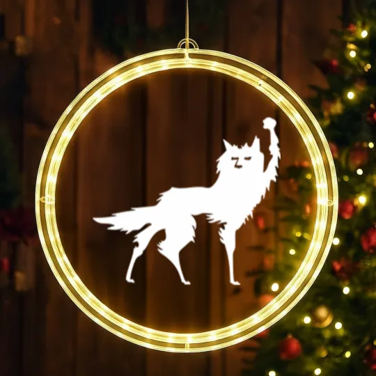 Discover Fantastic Mr Fox - Wolf - Canis Lupus - Simple - Fantastic Mr Fox - LED Christmas Window Lights