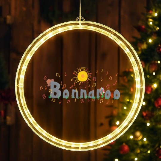 Discover Bonnaroo Festival - Decorative - LED Christmas Window Lights