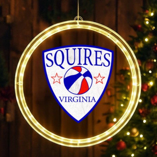 Discover Defunct Virginia Squires ABA Basketball - Virginia - LED Christmas Window Lights
