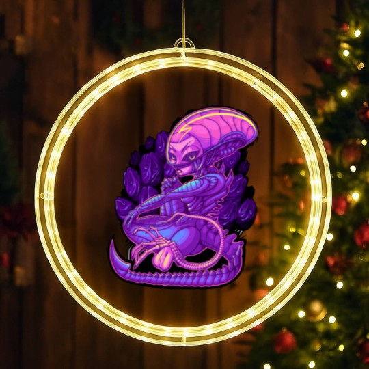 Discover Xenogirl - Xenomorph - LED Christmas Window Lights