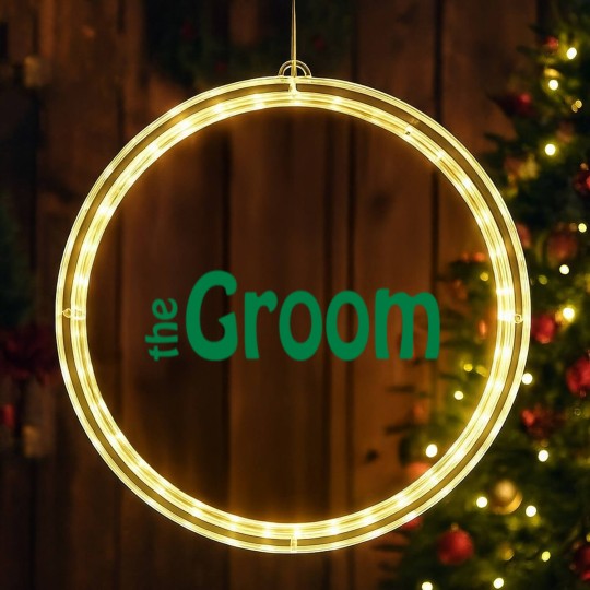 Discover The Groom LED Christmas Window Lights