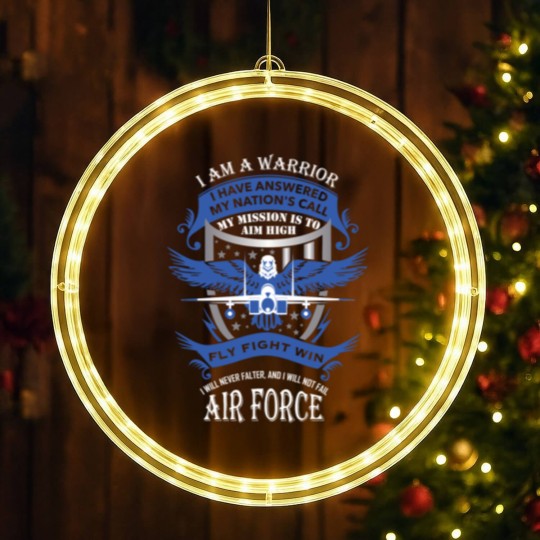 Discover Air Force LED Christmas Window Lights