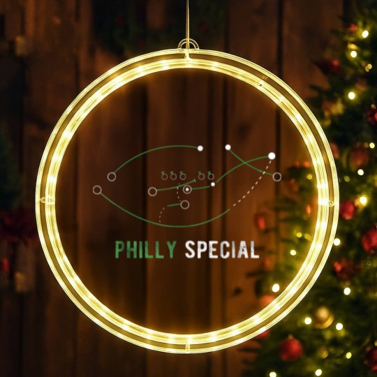 Discover Philly Special Philly Special Championship birthda LED Christmas Window Lights