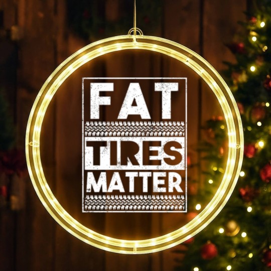 Discover Drag Racing Fat Tires Matter LED Christmas Window Lights