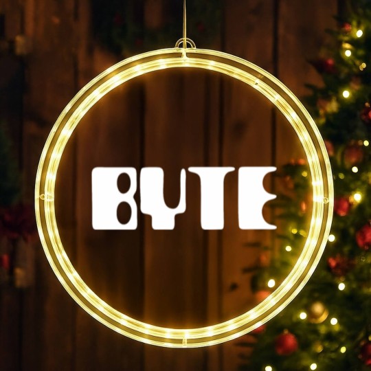 Discover Byte Magazine LED Christmas Window Lights