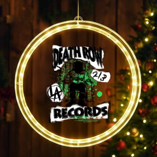 Discover Death Row Records Green Decoupage LED Christmas Window Lights