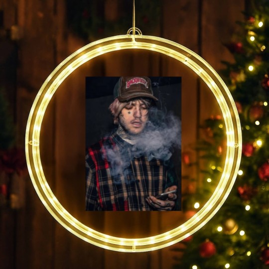 Discover Lil Peep Smoke LED Christmas Window Lights