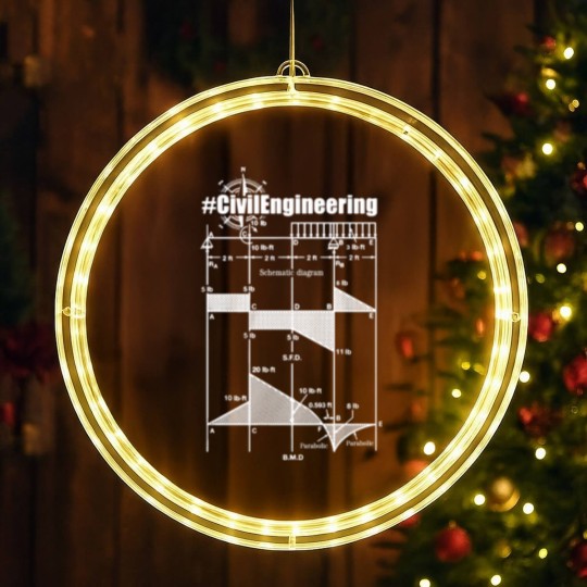 Discover Civil Engineering LED Christmas Window Lights LED Christmas Window Lights