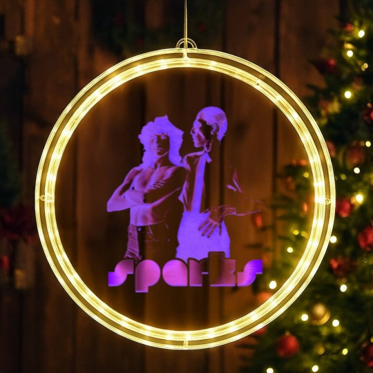 Discover Retro Sparks Band Big Beat Tribute - Sparks - LED Christmas Window Lights