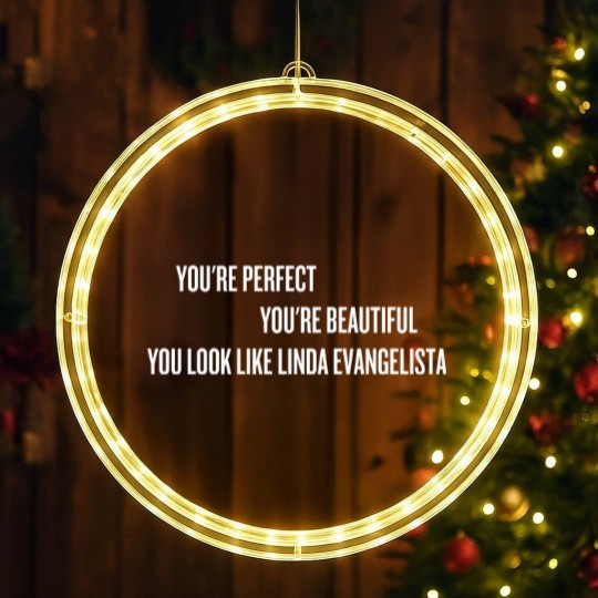 Discover you look like linda evangelista - Rupauls Drag Race - LED Christmas Window Lights