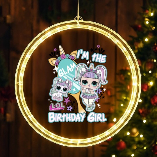 Discover LOL Surprise I'm The Glam Birthday Girl LED Christmas Window Lights